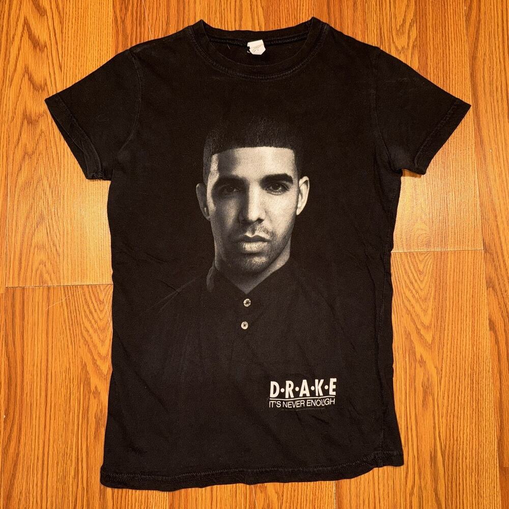 Drake It’s Never‎ Enough Black T Shirt Size Small